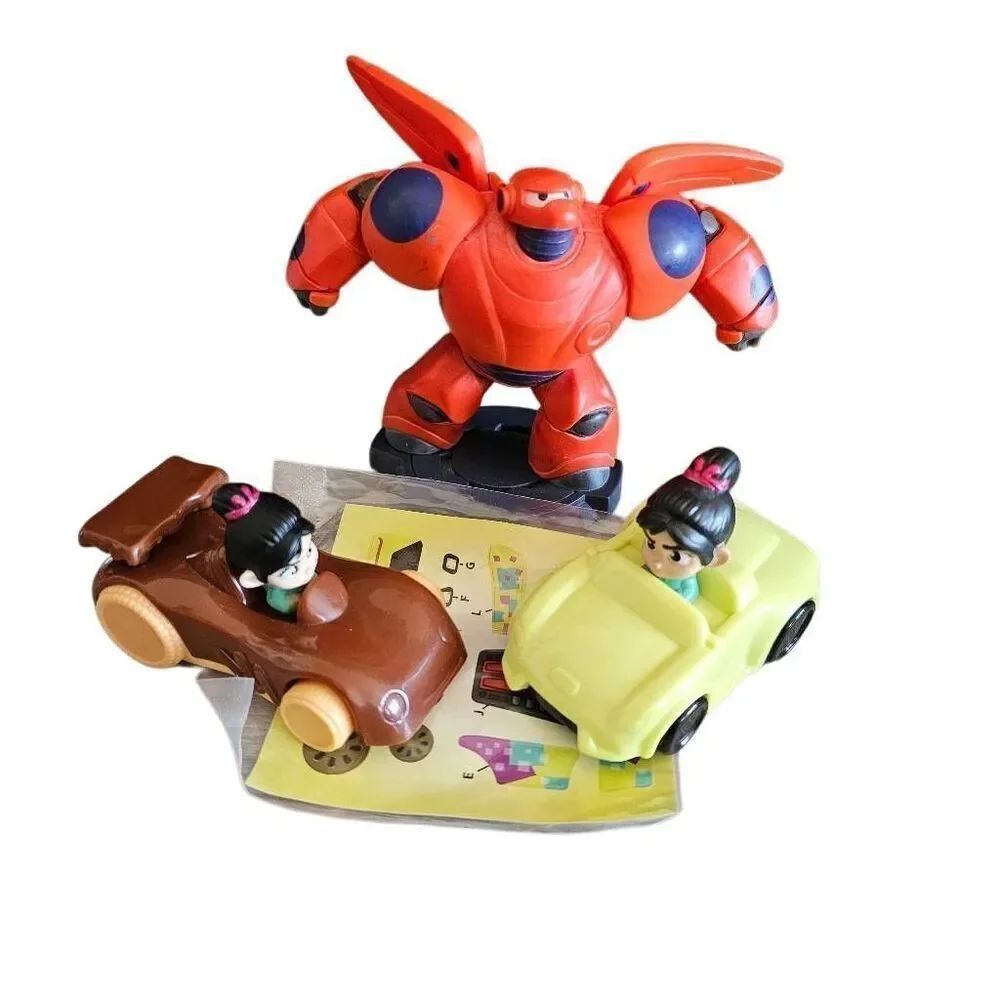 Disney infinity bay max and 2 Venellope bundle